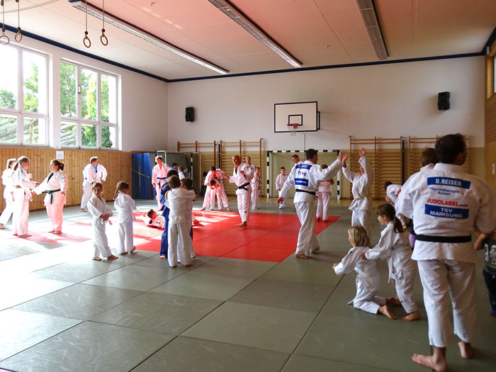 50 Jahre Judo Festabend Training03