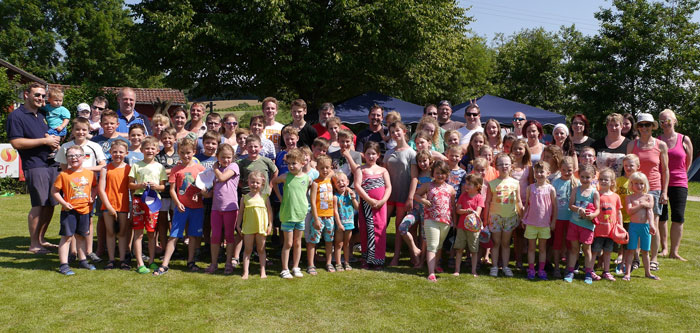 Judo Zeltlager 2016 Gruppenbild